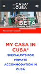 Mobile Screenshot of mycasaincuba.com